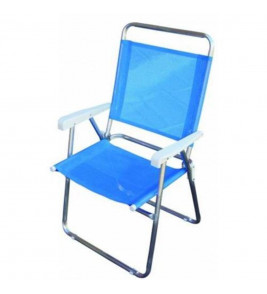 Cadeira Mor Master Plus Alumínio, Azul 