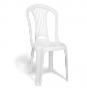Cadeira Tramontina Atlântida Branco - Branco