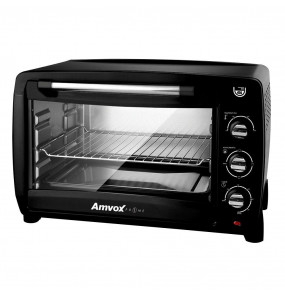 Forno Elétrico 45L AFR 4500 Bancada Preto Amvox