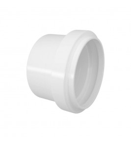 Cap Em PVC Para Esgoto 75mm Branco