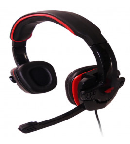 Fone de Ouvido Gamer Headset G-Fire Pixxo Preto/Vermelho Conexão P2 com Microfone - EPH501EGSB