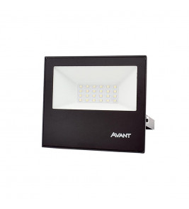 Refletor Avant Led Slim 30W 6500K Luz Branca - Bivolt