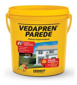 Vedapren Parede Branco 3,6Kg - Vedacit