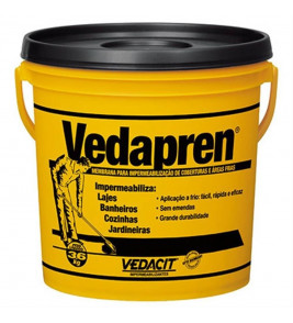 Vedapren Gl 3,6 Kg Preto