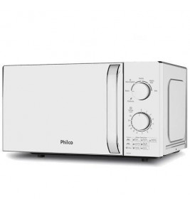 Micro-ondas Philco com 20 Litros de Capacidade Branco - PMO23MB 127V