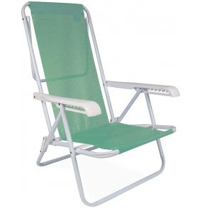 Cadeira Reclinável Mor 4 Posições  Alumínio