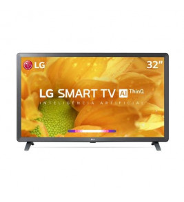 Smart TV LED 32" HD LG 32LM625BPSB ThinQ AI Inteligência Artificial com IoT, Virtual Surround Sound, WebOS 4.5, HDR, Quad Core, Bluetooth, HDMI e USB
