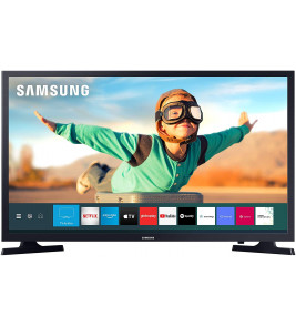 Smart TV LED 32" HD Samsung UN32T4300AGXZD, Sistema Operacional Tizen, Wi-Fi, Espelhamento de Tela, Dolby Digital Plus, 2 HDMI e 1 USB