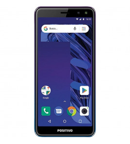 Smartphone Positivo Twist 3 Pro S533 64GB Dual Chip Tela 5.7" 3G WiFi Câmera 8MP Azul e Roxo