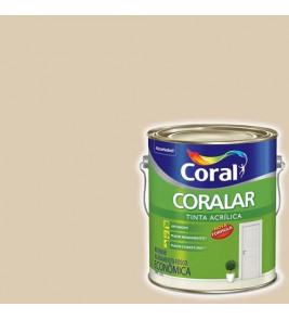 Tinta Acrílica Coralar Areia 3,6L Coral