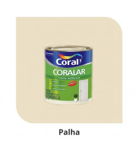 Tinta Acrílica Fosca Coralar Palha 3,6L - Coral