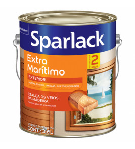 Verniz Premium Extra Marítimo Brilhante 3,6L SPARLACK