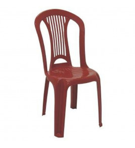 Cadeira Atlântida sem Braço - Vermelho