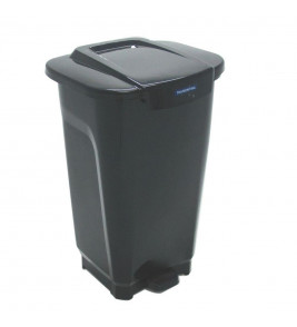 Lixeira Em Plastico T-Force Preto 100L