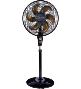 Ventilador de Coluna, Delfos TS+, Preto/Dourado, 110v, Mallory